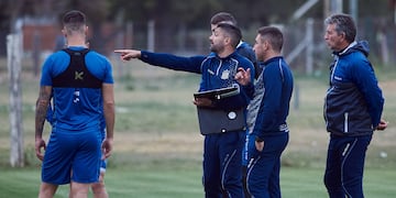 "En Talleres soy feliz", aseguró el DT Javier Gandolfi (Prensa Talleres).
