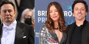 El triangulo amoroso entre Elon Musk, Sergey Brin y Nicole Shanahan
