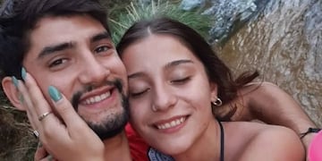 Jesús Buffarini y su novia, en uno de los últimos posteos en redes sociales antes de su asesinato. (Facebook)
