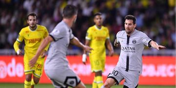 El PSG de Lionel Messi le ganó al Nantes. Foto: PSG.