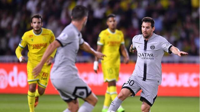 El PSG de Lionel Messi le ganó al Nantes. Foto: PSG.
