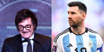 Él elogió del Presidente a Lionel Messi.