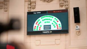 Votación en la Cámara de Diputados de Santa Fe