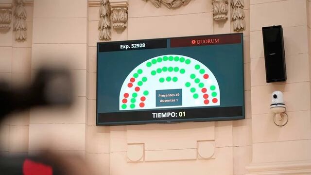 Votación en la Cámara de Diputados de Santa Fe