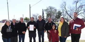 El barrio Martín Fierro sumó un nuevo espacio deportivo