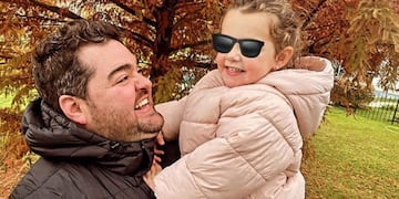 Darío Barassi compartió un tierno video de su hija cantando una canción bien patriota