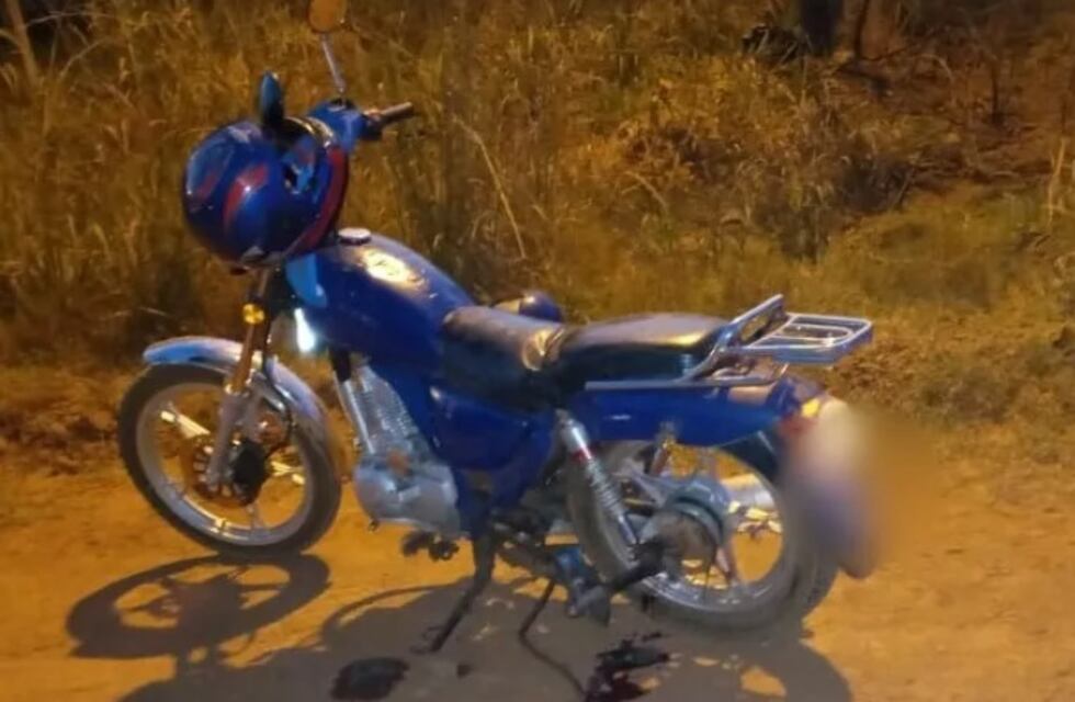 Niño de 7 años se fracturó la pierna tras quedar atrapada en la rueda de una moto