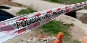 Encontraron restos en una bolsa en la ciudad de Córdoba e investigan si son humanos. (Ramiro Pereyra / La Voz)