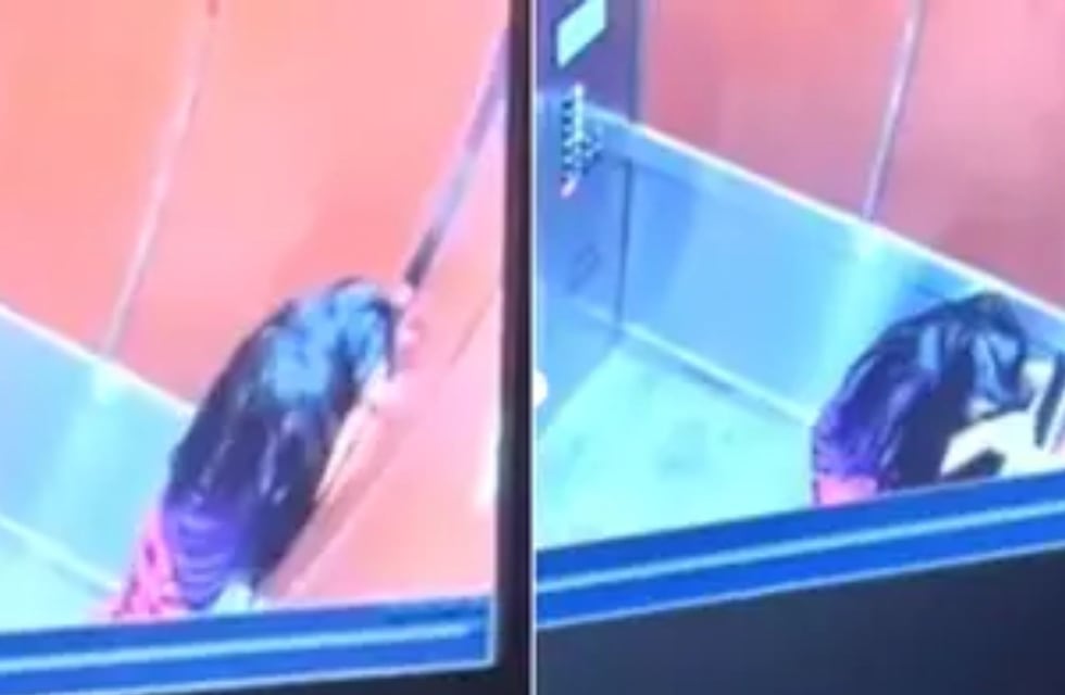 El escalofriante video donde una joven parece ser perseguida en un hotel por un “fantasma”