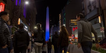 Vista Obelisco de Buenos Aires - Av. Corrientes