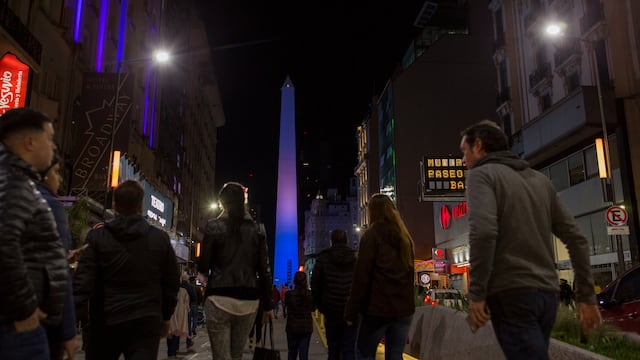 Vista Obelisco de Buenos Aires - Av. Corrientes
