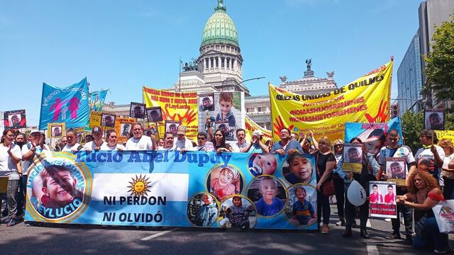 El sábado 26 de noviembre se cumplió un año del crimen de Lucio Dupuy.