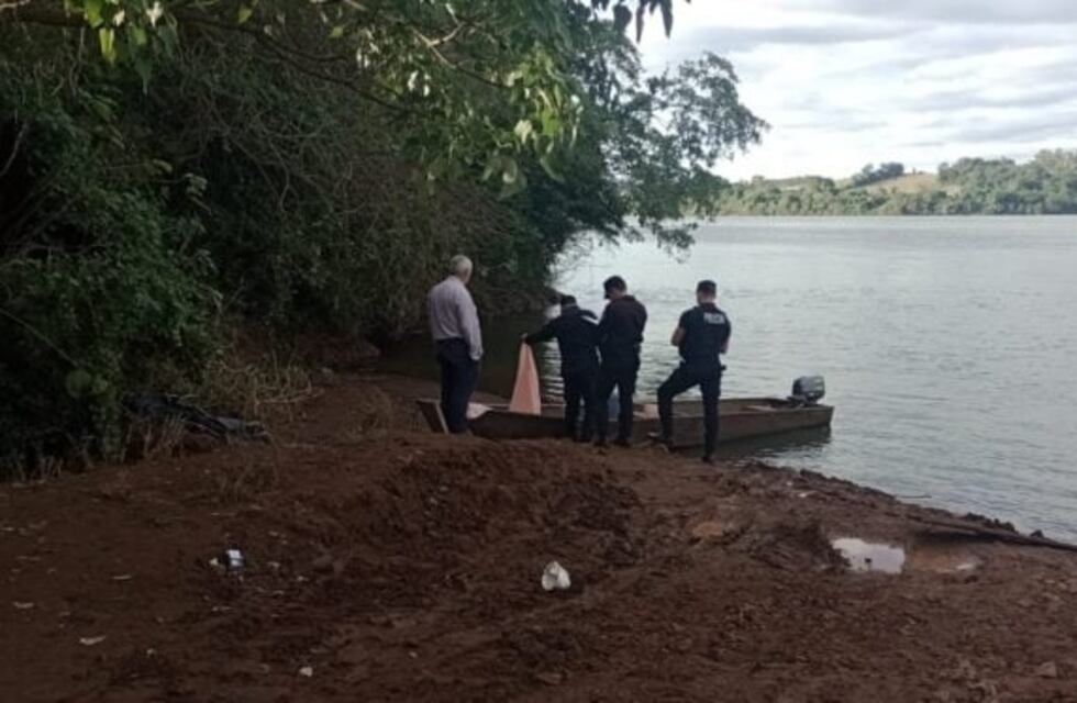 El Soberbio: encontraron el cuerpo sin vida del joven que cayó a las aguas del río Uruguay