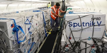 Vuelo de Aerolíneas Argentinas - Sputnik V