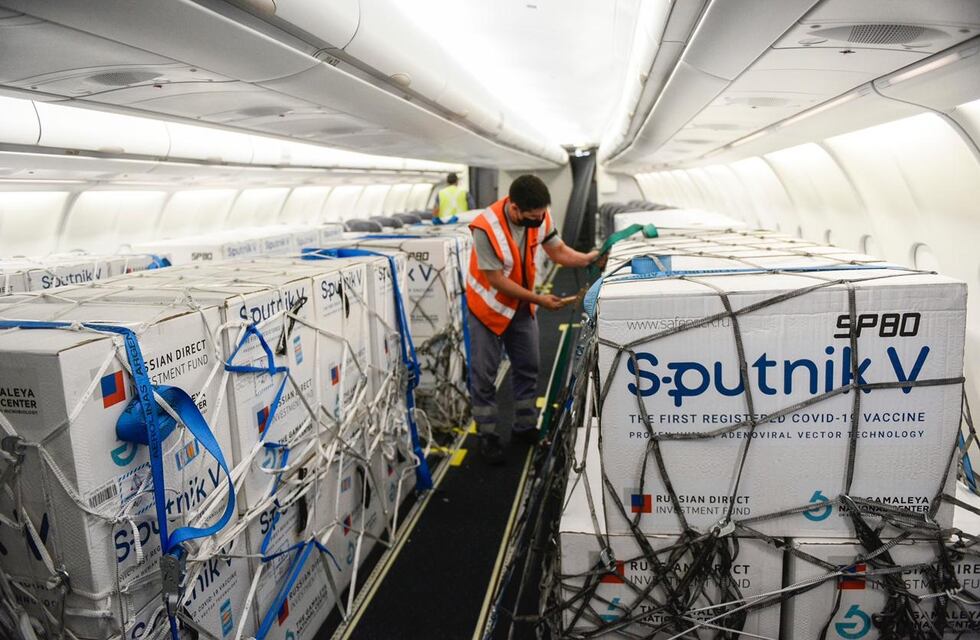Este miércoles llegan a Gualeguaychú 1200 dosis de Sputnik V