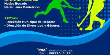 Este próximo domingo habrá torneo de hockey mixto en Puerto Iguazú.