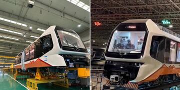 El gobernador Morales mostró en redes sociales el tren solar que se fabrica en China para Jujuy.