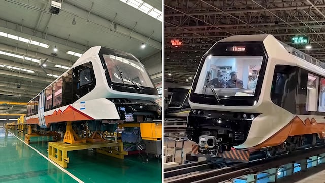 El gobernador Morales mostró en redes sociales el tren solar que se fabrica en China para Jujuy.