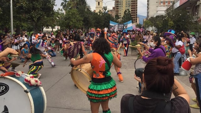 El Día Internacional de la Mujer fue conmemorado en Jujuy con una movilización de organizaciones que recorrió toda la ciudad.
