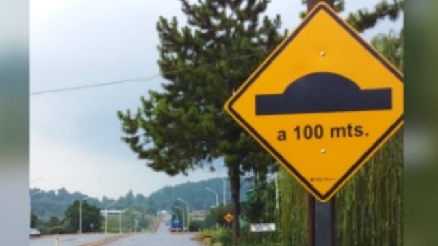 Instalan señalética vial en Colonia Aurora.