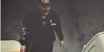 D'Aversa, en las cámaras de seguridad el día del crimen.