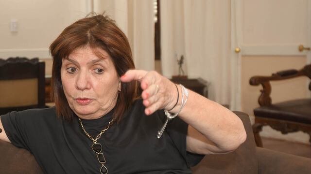 Patricia Bullrich habló sobre los incidentes en el Sur y las amenazas en Rosario.