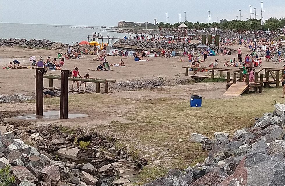 Miramar de Ansenuza habilitó la “Playa de los Niños”