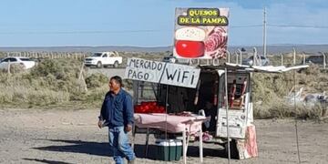 La foto que se hizo viral tras ser compartida por Mercado Libre.