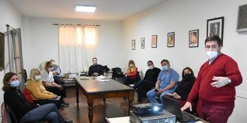 El equipo de Salud evaluó la situación epidemiológica de Rafaela