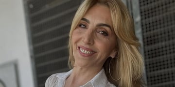 El destape de Karina Iavicoli: la periodista arrasó con un look de encaje y transparencias en tendencia esta temporada