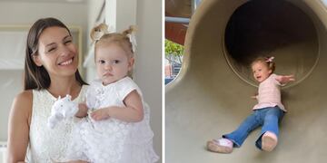 Las mejores fotos del día en la plaza de Ana García Moritán, la hija de Pampita.