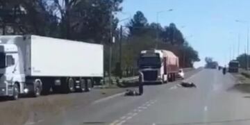 Un conductor misionero se vio involucrado en accidente vial en Virasoro.