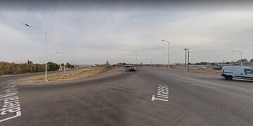 Asaltaron a un camionero en la Lateral del Acceso Este.