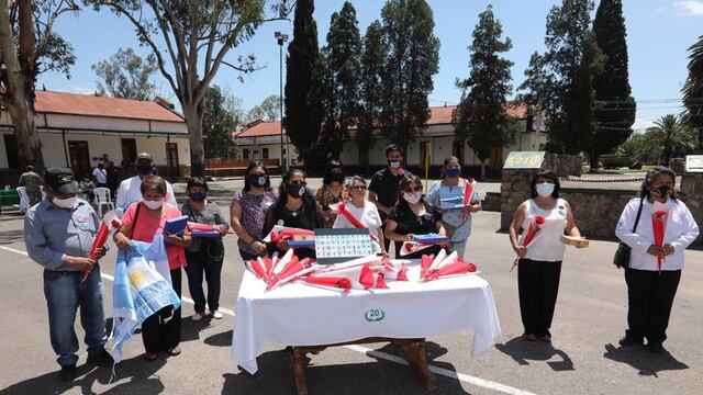 La recordación del Ministerio de Defensa, en homenaje a los 44 submarinistas, esta vez vez tuvo lugar en Jujuy.
