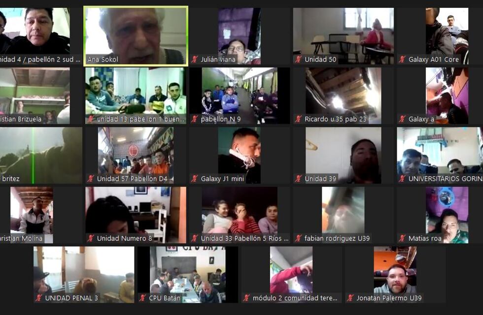 Internos de las cárceles de Azul estudian historia de forma virtual