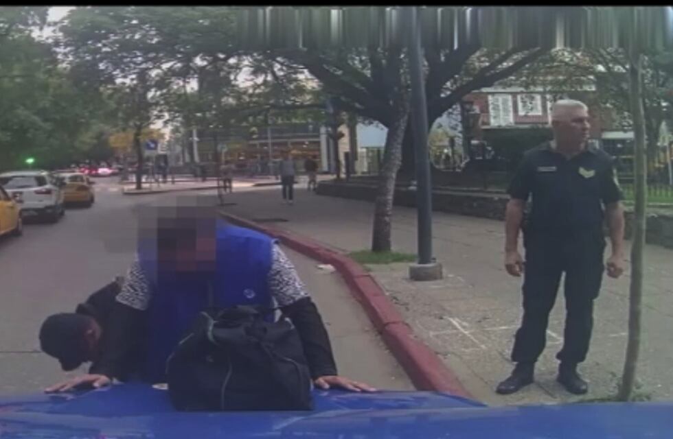 Córdoba: le robó la mochila a un joven, huyó y fue detenido por los efectivos