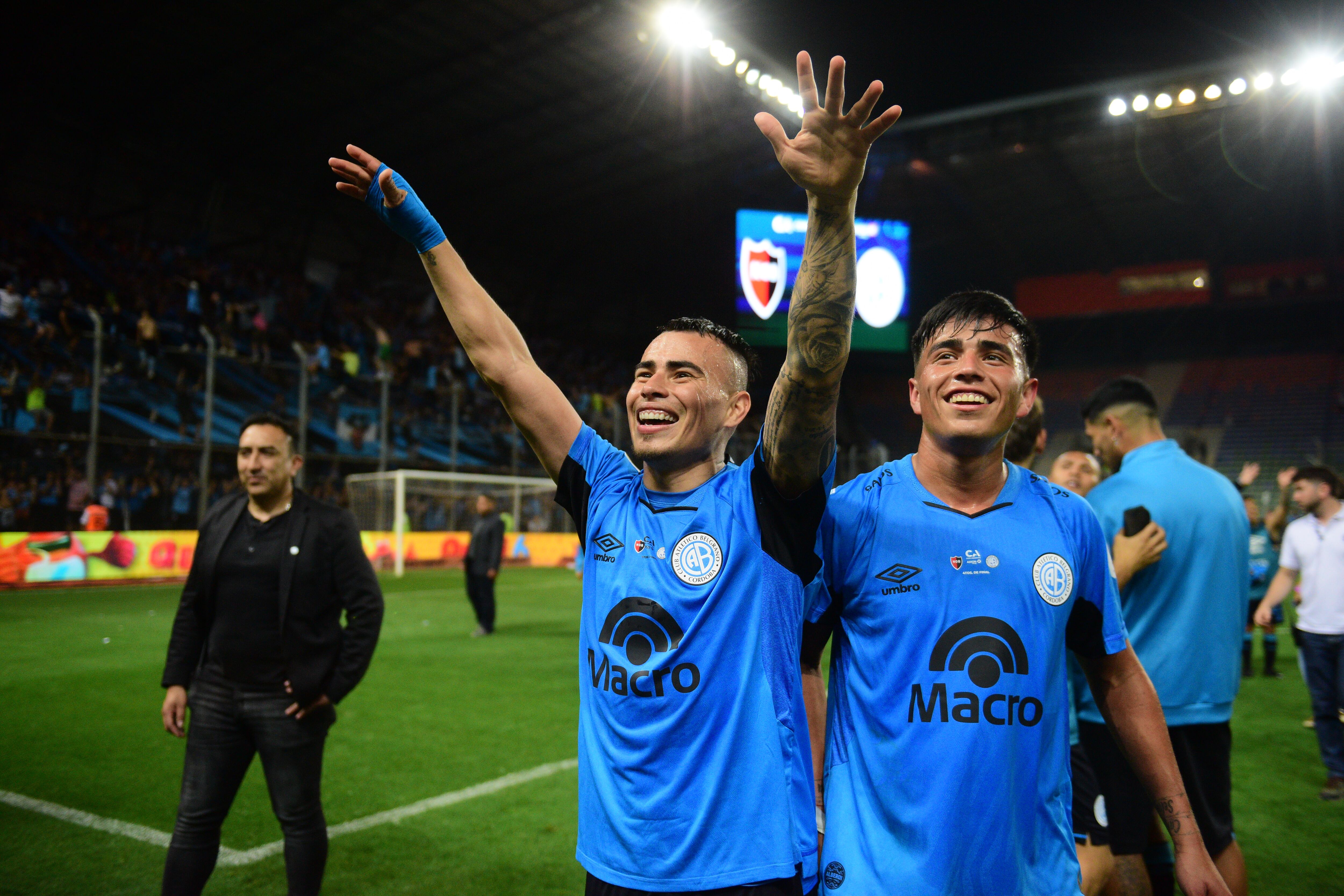 Partido Belgrano vs Newells Old Boys por cuartos de final de Copa Argentina en San Luis. (Jose Hernandez / La Voz)