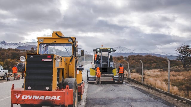 Se avanza en la pavimentación de la ciclovía.