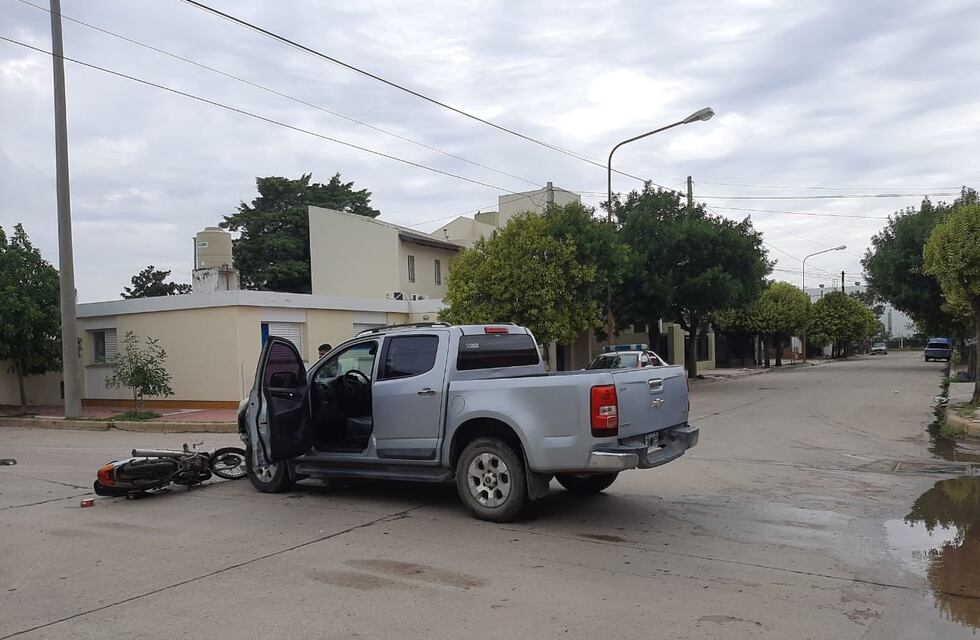Arroyito: heridas de carácter grave en un accidente para el conductor de una motocicleta