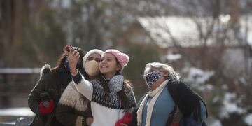 Turistas en Mendoza. (Foto: Ignacio Blanco)