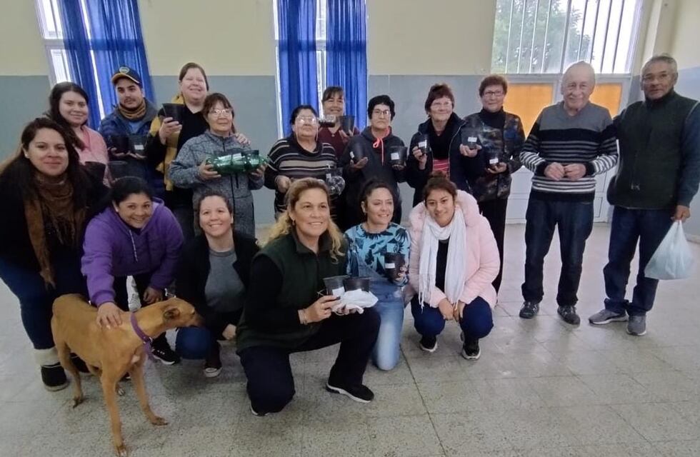Gran interés por Taller de Huerta en Barrio Jardín
