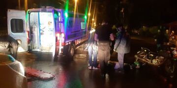 Oberá: una menor terminó lesionada tras un siniestro vial