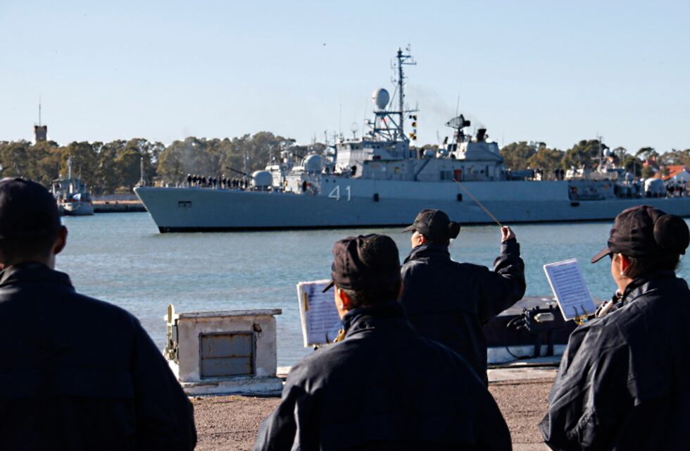 La Flota de Mar regresó a Puerto Belgrano