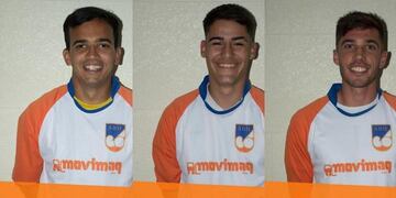 Los puntaltense Matías Leiva, Cristian Tomei y Lucio Simoncini forman parte del seleccionado de la Asociación Bahiense de Hockey.