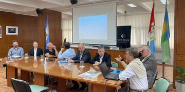 Reunión de la dirigencia de Atlético de Rafaela con el Concejo Municipal