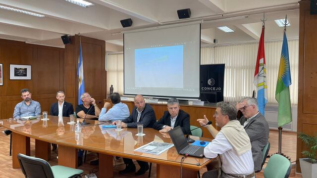 Reunión de la dirigencia de Atlético de Rafaela con el Concejo Municipal