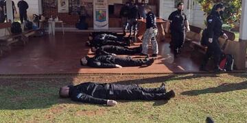 Capacitación a efectivos policiales en primeros auxilios y RCP en Puerto Iguazú.