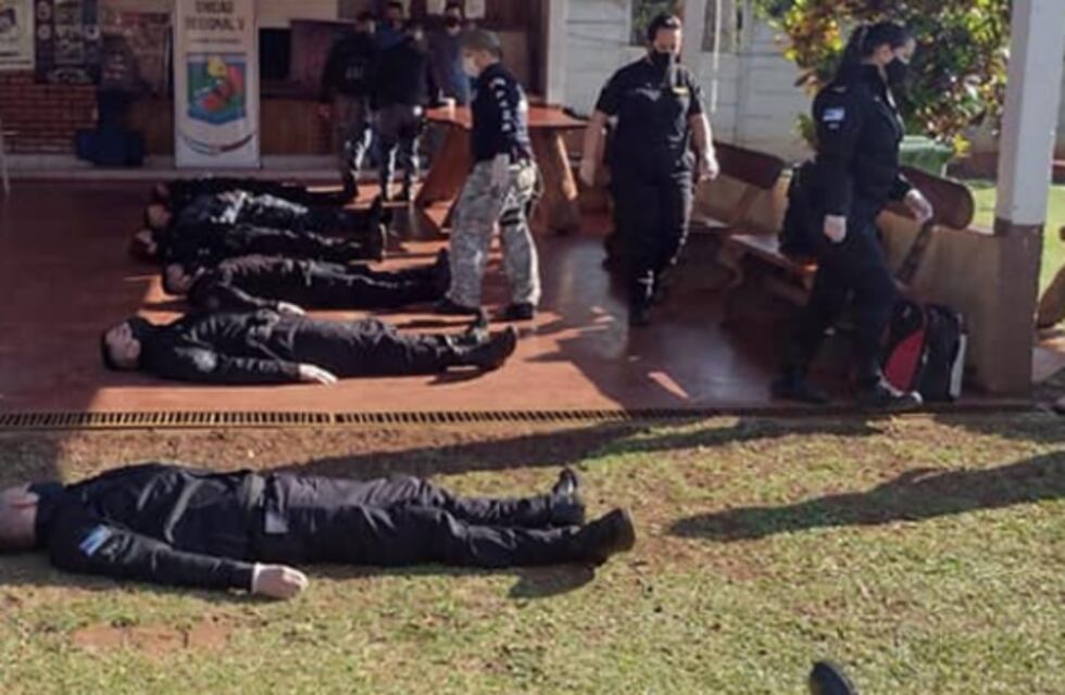 Capacitación a efectivos policiales en primeros auxilios y RCP en Puerto Iguazú