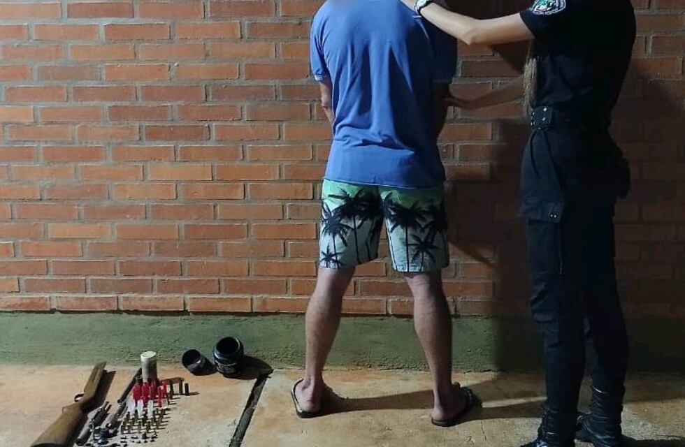 Un hombre detenido por disparar contra la casa del vecino en 25 de Mayo