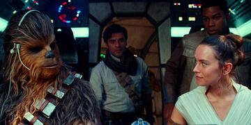Rey, interpretada por Daisy Ridley, es la gran protagonista de la nueva saga de "Star Wars". Foto AP.